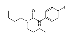 1,1-dibutyl-3-(4-iodophenyl)urea结构式