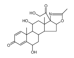 6α-羟基-21-去乙酰基去黄索结构式