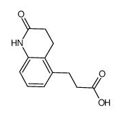 3-(2-oxo-1,2,3,4-tetrahydroquinolin-5-yl)propanoic acid Structure