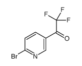 1-(6-溴-吡啶-3-基)-2,2,2-三氟-乙结构式