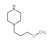 1-(3-甲氧基丙基)哌嗪结构式