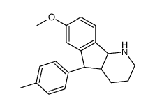 (4aS,5S,9bS)-7-methoxy-5-(4-methylphenyl)-2,3,4,4a,5,9b-hexahydro-1H-indeno[1,2-b]pyridine Structure