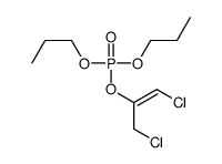 1,3-dichloroprop-1-en-2-yl dipropyl phosphate Structure