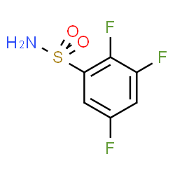 2,3,5-三氟苯磺酰胺结构式