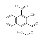 2-Naphthalenecarboxylicacid, 3-hydroxy-4-nitro-, ethyl ester picture