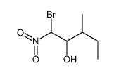 1-bromo-3-methyl-1-nitropentan-2-ol Structure