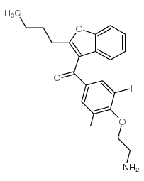 二-N-去乙基胺碘酮结构式