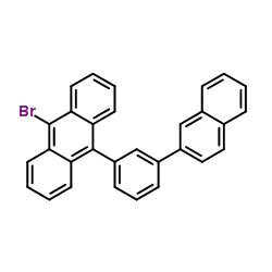 9-Bromo-10-[3-(2-naphthyl)phenyl]anthracene Structure