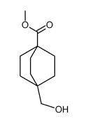 4-(羟基甲基)双环[2.2.2]辛烷-1-羧酸甲酯结构式