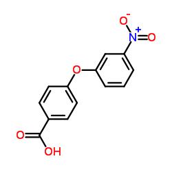 4-(3-Nitrophenoxy)benzoic acid结构式