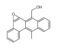 7-Hydroxymethyl-12-methylbenz(a)anthracene-5,6-oxide结构式