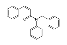 N-benzyl-N,3-diphenylprop-2-enamide Structure