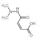 2-Butenedioic acid,mono(2,2-dimethylhydrazide) (9CI) structure