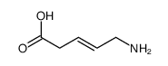 5-aminopent-3-enoic acid结构式
