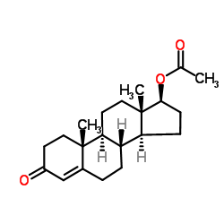 醋酸睾酮结构式