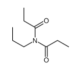 N-propanoyl-N-propylpropanamide Structure