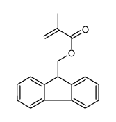 9H-fluoren-9-ylmethyl 2-methylprop-2-enoate Structure
