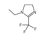 1-Ethyl-2-(trifluoromethyl)-4,5-dihydro-1H-imidazole Structure