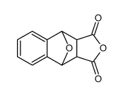 (3a-α,4-β,9-β,9a-α)-3a,4,9,9a-Tetrahydro-4,9-epoxynaphtho(2,3-c)furan-1,3-dione结构式