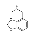 1-(苯并[d][1,3]二氧代-4-基)-N-甲基甲胺结构式