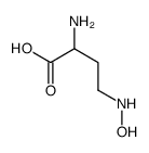 4-N-hydroxy-2,4-diaminobutyric acid结构式