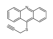 9-prop-2-ynylsulfanylacridine Structure
