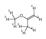 1,1,3,3,3-pentadeuterio-2-(trideuteriomethoxy)prop-1-ene Structure
