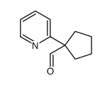 1-Pyridin-2-yl-cyclopentanecarbaldehyde structure