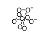 tetrakis(η(2)-peroxo)chromate(V)(3-) Structure