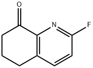 2-Fluoro-6,7-dihydro-5H-quinolin-8-one Structure