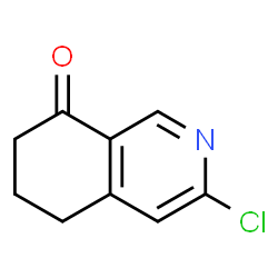 3-chloro-6,7-dihydro-5H-isoquinolin-8-one Structure