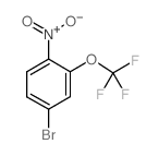 4-Bromo-1-nitro-2-(trifluoromethoxy)benzene Structure