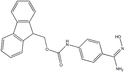 4-(Fmoc-amino)benzamidoxime Structure