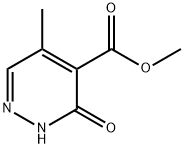 5-甲基-3-氧代-2,3-二氢哒嗪-4-羧酸甲酯结构式