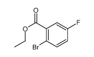 2-溴-5-氟苯甲酸乙酯结构式