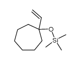 trimethyl((1-vinylcycloheptyl)oxy)silane结构式