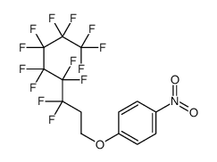1-nitro-4-(3,3,4,4,5,5,6,6,7,7,8,8,8-tridecafluorooctoxy)benzene结构式