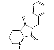 [1S,6R]-8-benzyl-7,9-dioxo-2,8-diazabicyclo[4.3.0]nonane Structure