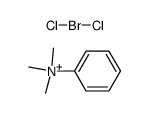 tri-N-methyl-anilinium, dichloro bromate(I) Structure