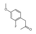 1-(2-fluoro-4-methoxyphenyl)propan-2-one Structure