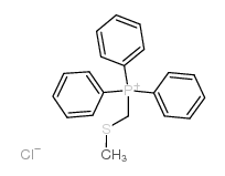 (甲硫基甲基)三苯基氯化鏻结构式