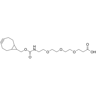 endo-BCN-PEG3-acid结构式