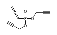 1-bis(prop-2-ynoxy)phosphorylpropa-1,2-diene结构式
