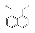 1,8-双(溴甲基)萘结构式