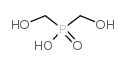 Phosphinic acid,P,P-bis(hydroxymethyl)-结构式