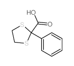 1,3-Dithiolane-2-carboxylicacid, 2-phenyl-结构式