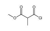 methyl 3-chloro-2-methyl-3-oxopropanoate结构式