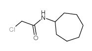 2-氯-n-环庚基乙酰胺结构式