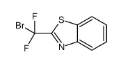 2-(bromodifluoromethyl)benzo[d]thiazole Structure