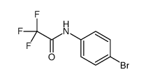 Acetamide, N-(4-bromophenyl)-2,2,2-trifluoro-结构式